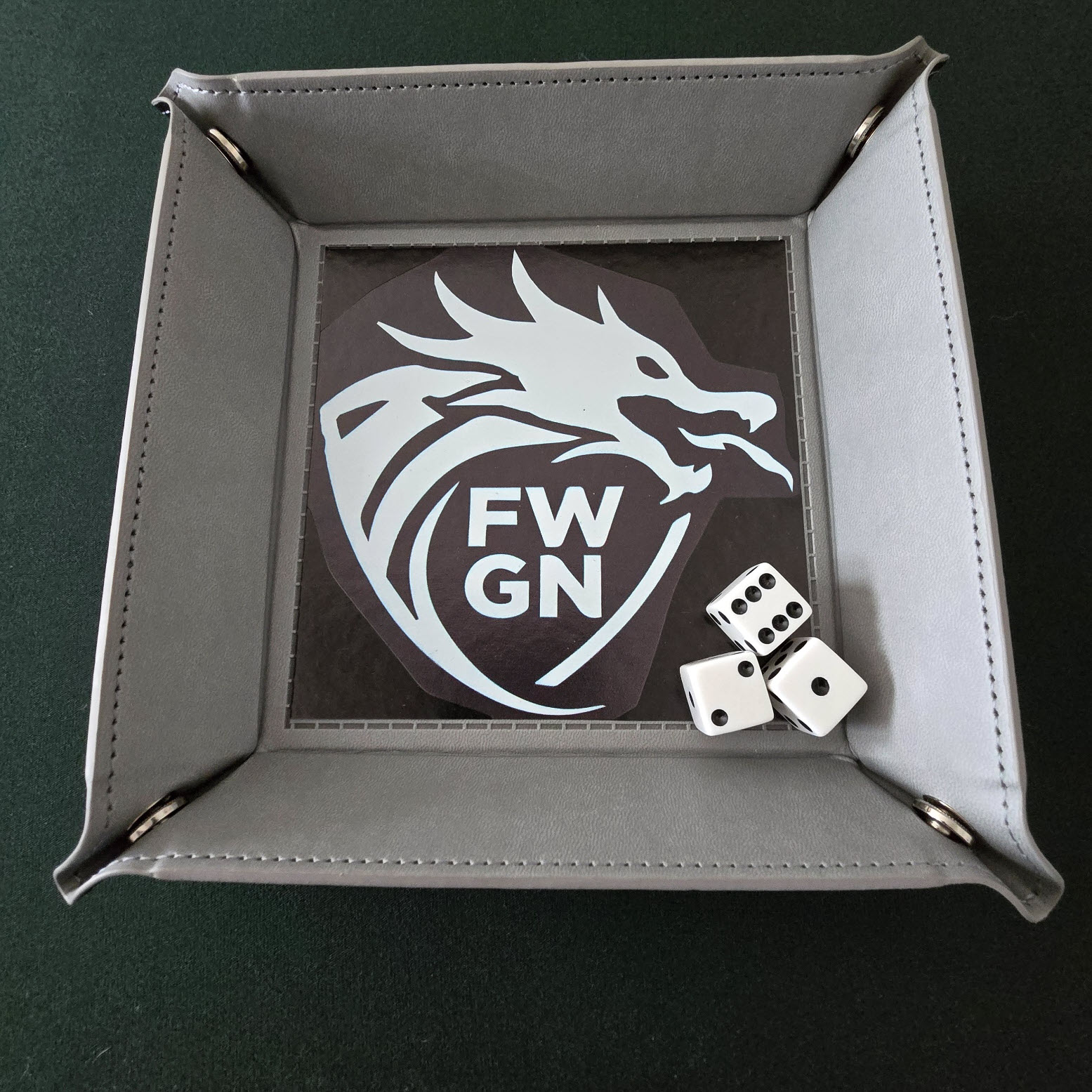 Gray Dice Tray